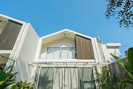 hotel near goa airport - elivaas mirai leo 3 bhk villa with private pool in vagator