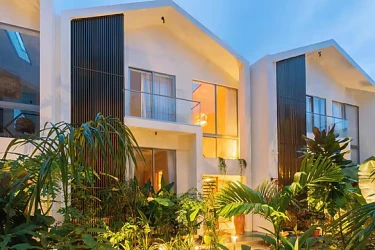 hotel with gym in vagator, goa - elivaas mirai taurus 3 bhk villa with private pool vagator