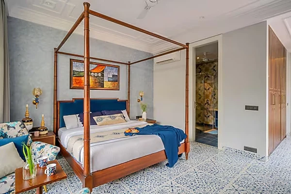 hotel with meeting room in assagao, goa - elivaas suntuarios casa ikkebana 4 bhk with private pool vagator