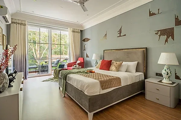 hotel with meeting room in assagao, goa - elivaas suntuarios casa iris 4bhk with private pool vagator