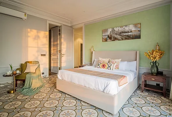 hotel with party hall in assagao, goa - elivaas suntuarios casa ivy 4bhk villa with private pool jacuzzi vagator