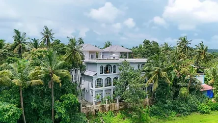 hotel with free parking in calangute beach, goa - elivaas vacasa villa 5 bhk pet friendly with pvt pool