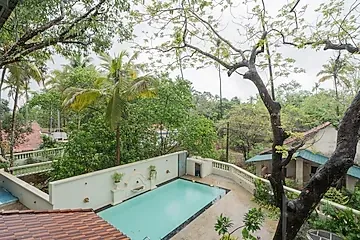 hotel with gym in assagao, goa - elivaas villa frienders 5 bhk villa with pvt pool anjuna
