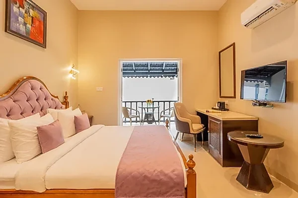 hotel with gym in vagator, goa - emperor ozran by alaya stays vagator