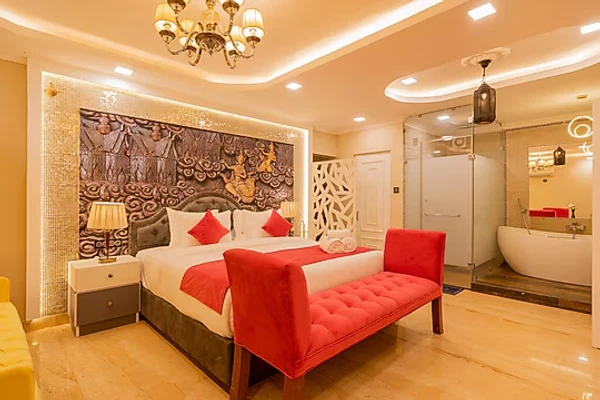vagator, goa hotel booking - emperor ozran by alaya stays vagator