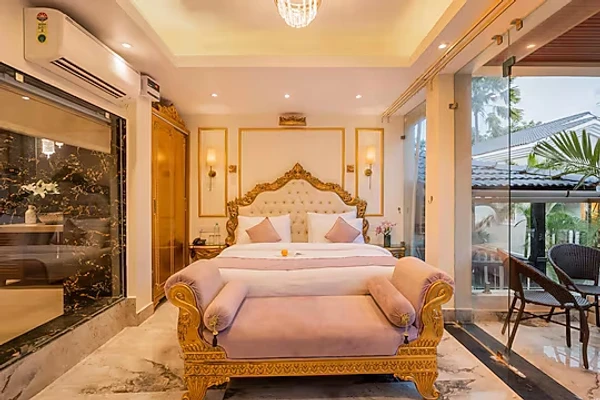 hotel with bar in vagator, goa - emperor ozran by alaya stays vagator