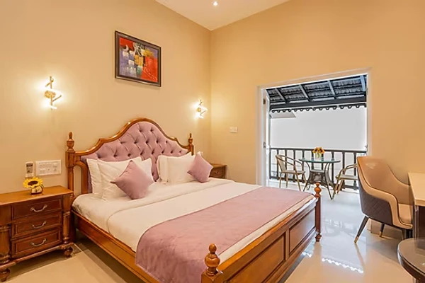 hotel room booking in vagator, goa - emperor ozran by alaya stays vagator