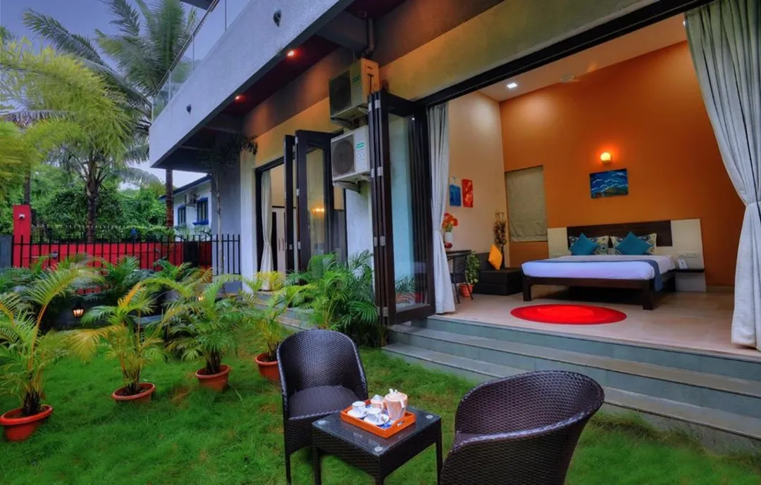 hotel with gym in anjuna, goa - foxoso sonnet