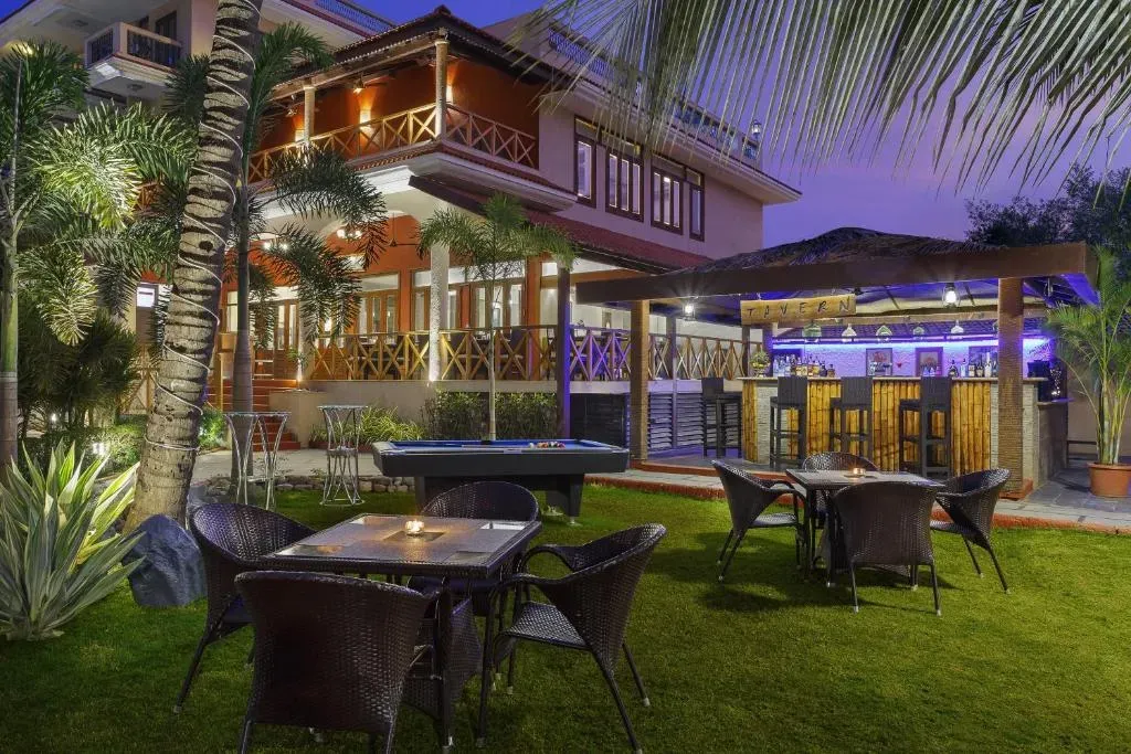 best resort in baga beach, goa with activities - lazy lagoon a lemon tree resort goa