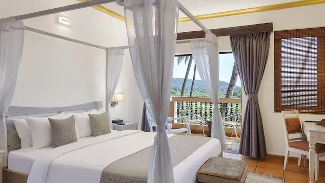 best resort in baga beach, goa with activities - lazy lagoon a lemon tree resort goa