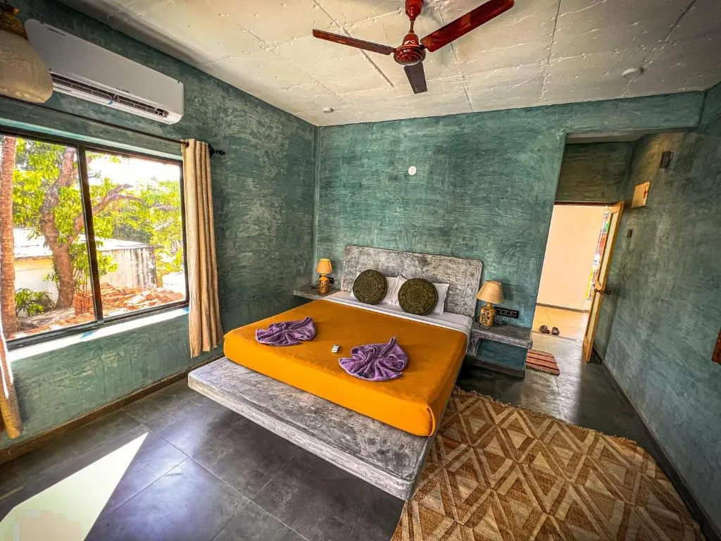 3 star resort in mandrem, goa - nalanda retreat