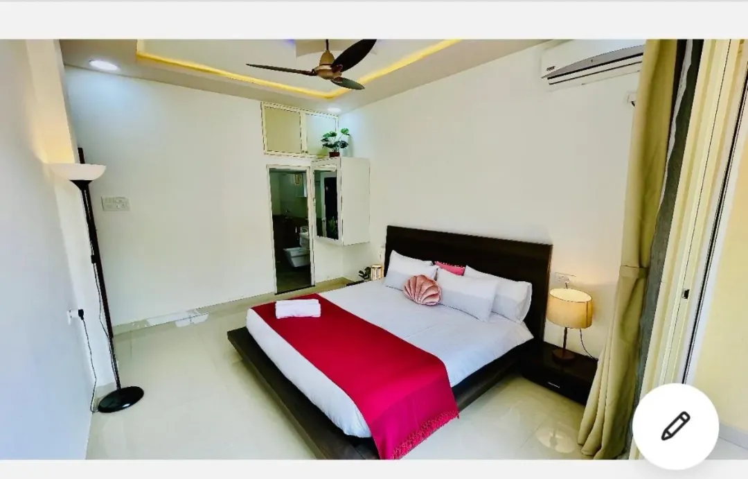 calangute beach, goa homestay in forest - ocean paradise homestay