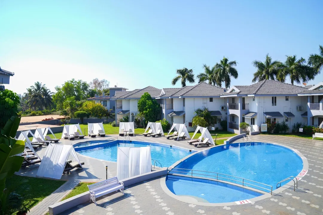 colva beach, goa hotel booking - regenta baywatch resort goa