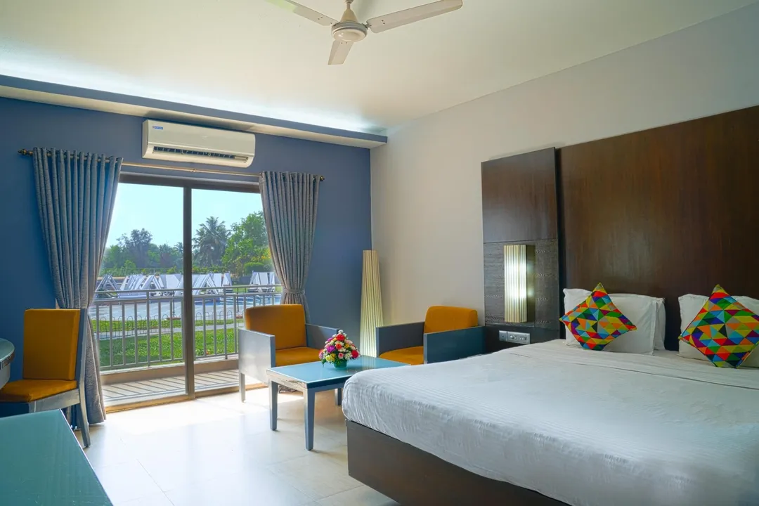 budget hotel in colva beach, goa - regenta baywatch resort goa