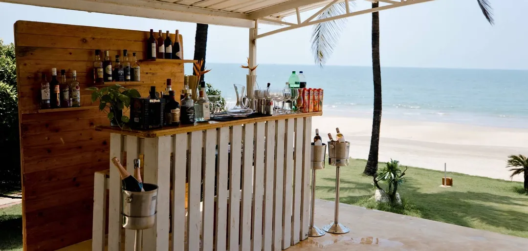 colva beach, goa hotel booking - regenta beach house resort goa