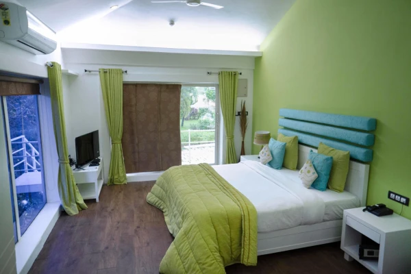 jacuzzi hotel in colva beach, goa - regenta beach house resort goa