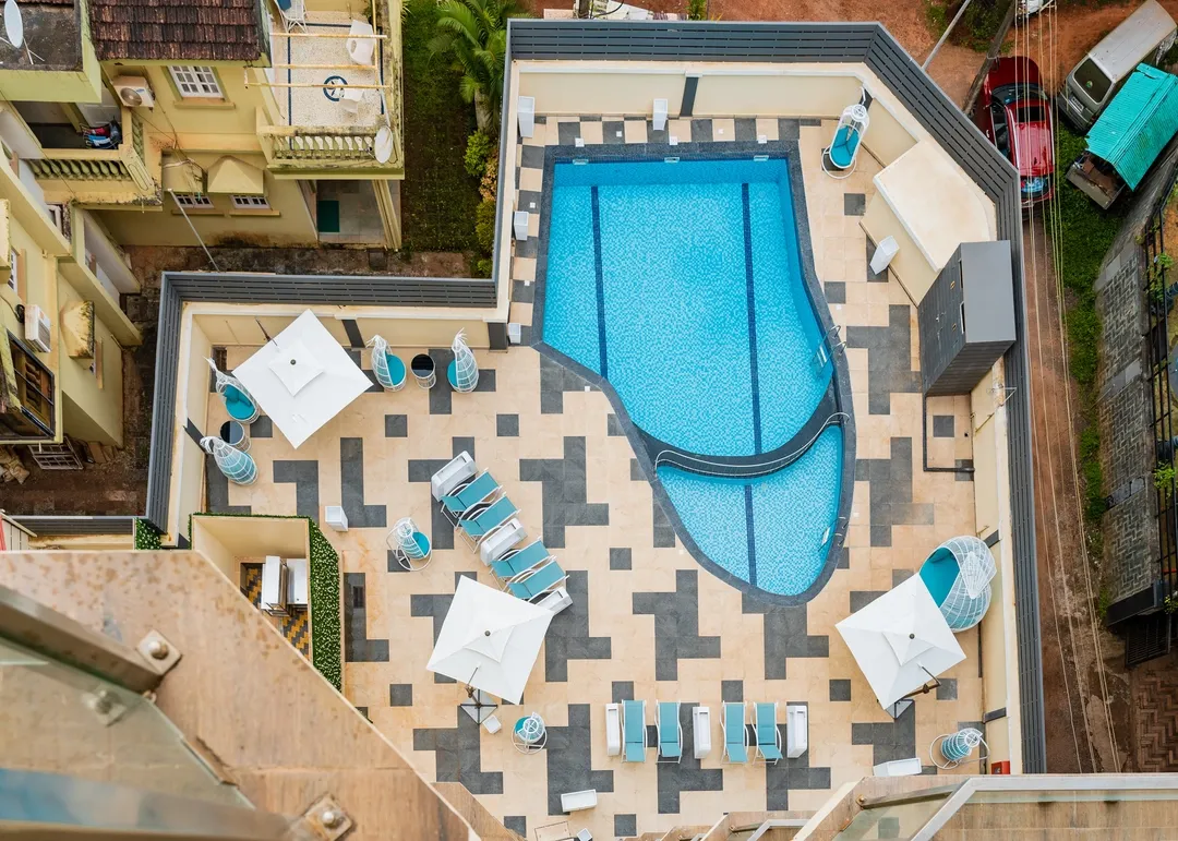 hotel with gym in candolim, goa - regenta place mars candolim