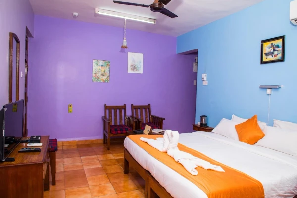 low price resort in calangute beach, goa - scirocco resort