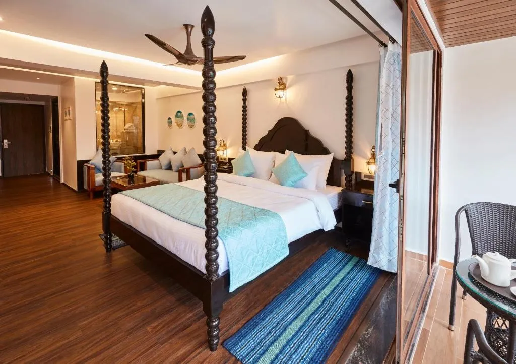 hotel near goa railway station - sea queen beach resort & spa
