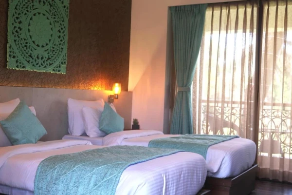 hotel with gym in betalbatim, goa - sea queen beach resort & spa