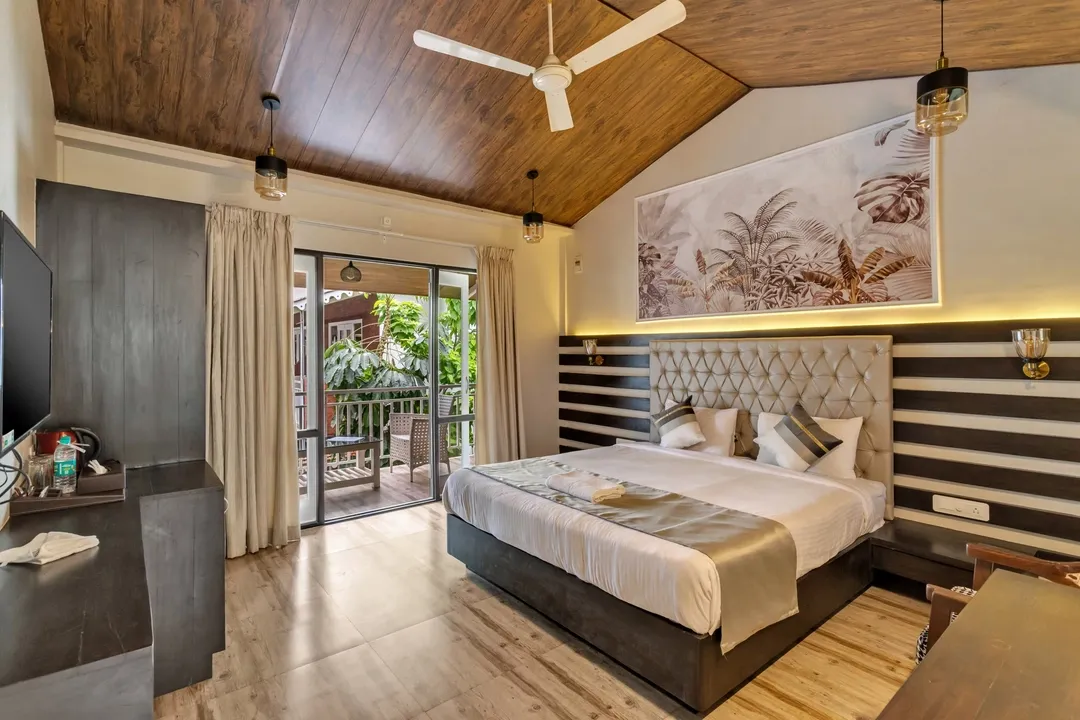 best resort in morjim, goa for couples - skon morjim beach resort