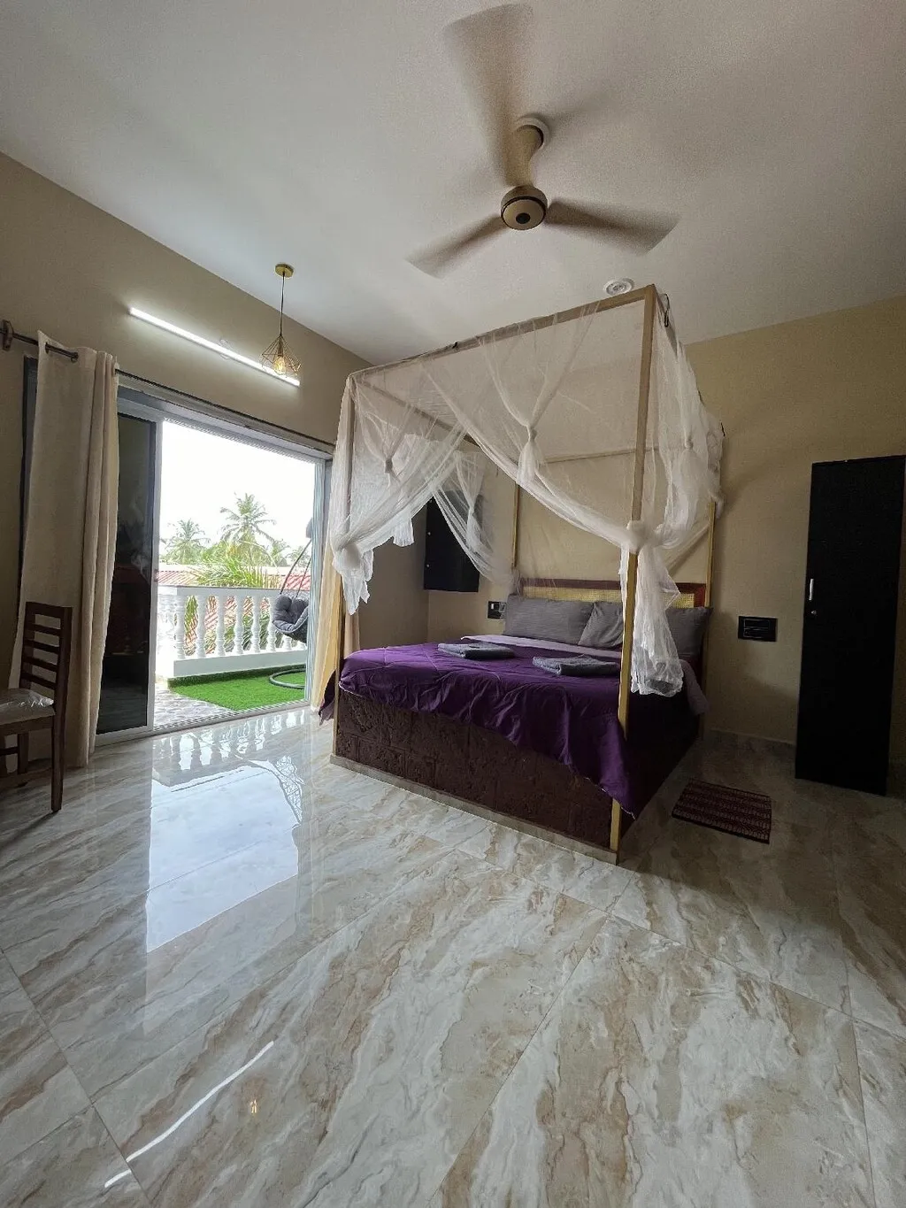 hotel with swimming pool in morjim, goa - the relic guesthouse