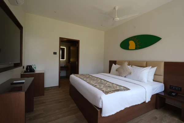 hotel with gym in canacona, goa - trishvam palolem beach resort