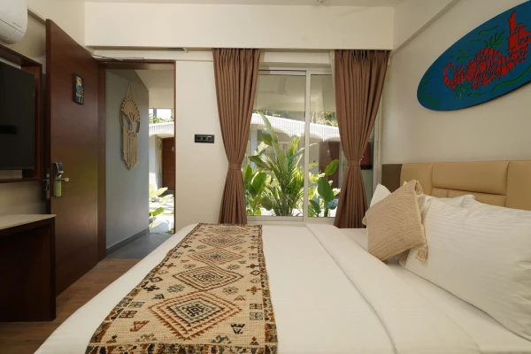 hotel with gym in canacona, goa - trishvam palolem beach resort