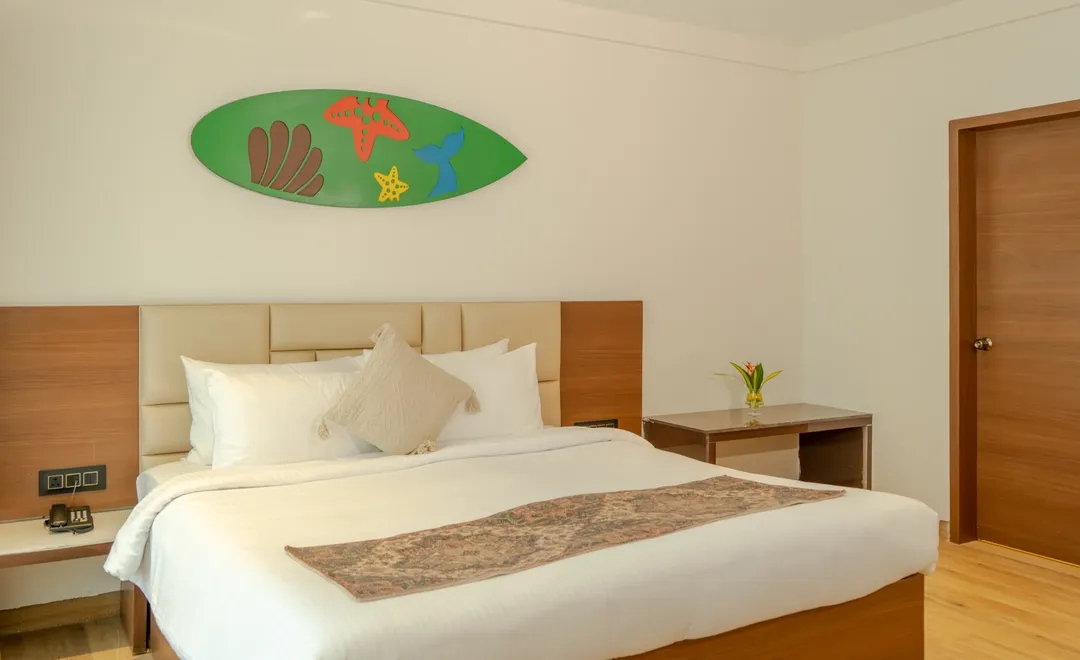 family hotel with pool in canacona, goa - trishvam palolem beach resort