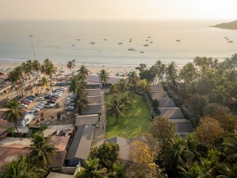 hotel near goa railway station - trishvam palolem beach resort