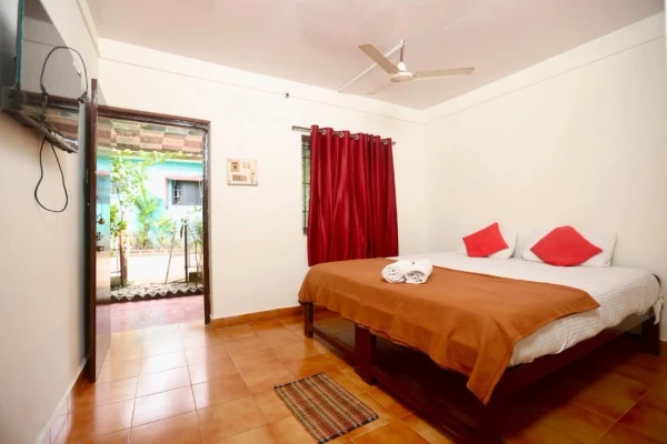 homestay in canacona, goa with kitchen - village harmony stay