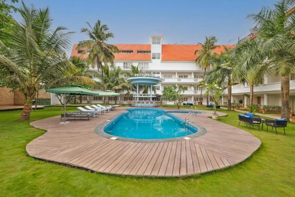 resort in morjim, goa - white wharf beach resort morjim goa