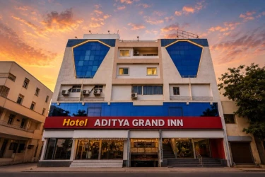 3 star hotel in arundelpet, guntur - hotel aditya grand inn