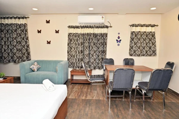 family hotel with pool in gorantla, guntur - hotel ganesh mahalakshmi inn