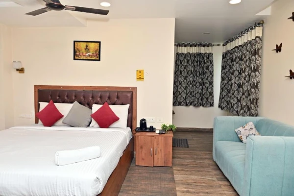 hotel with party hall in gorantla, guntur - hotel ganesh mahalakshmi inn