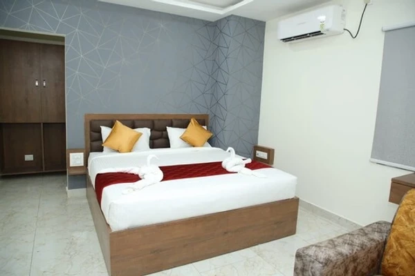 hotel with party hall in vinayak nagar, guntur - hotel mv fortune inn