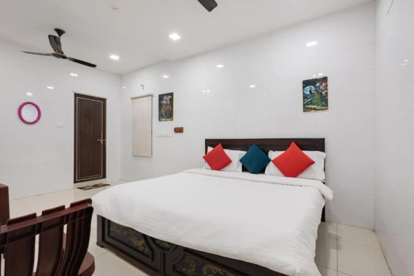 hotel in koretipadu, guntur for couples - sapthami luxury rooms