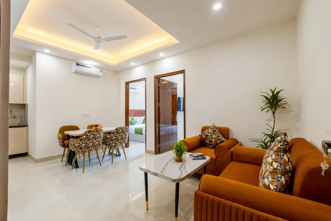 couple hotels in 2 bhk service apartments by limewood stay gurugram