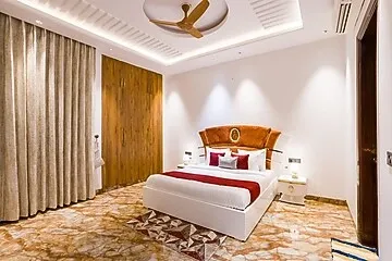 hotel with banquet hall in sohna road, gurugram - 3 bhk farmhouse with pvt pool & lush garden sohna