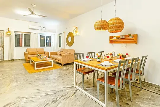 hotel with party hall in manesar, gurugram - alaya stays luxurious 4bhk farmhouse manesar