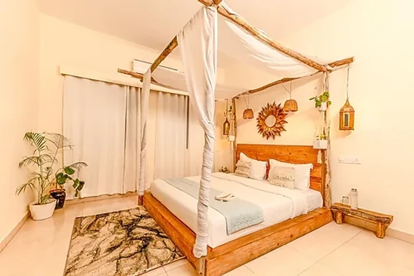 hotel with banquet hall in manesar, gurugram - alaya stays luxurious 4bhk farmhouse manesar