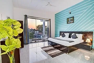 hotel in manesar, gurugram for family - alaya stays tranquil medows 5 bhk farmhouse with private pool, gazebo & lush garden manesar