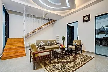 hotel with bar in manesar, gurugram - alaya stays tranquil medows 5 bhk farmhouse with private pool, gazebo & lush garden manesar