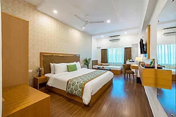 hotel with free parking in sector 43, gurugram - aliste millennium city centre by the hoften gurugram