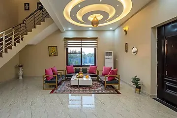 hotel near gurugram airport - elivaas aarul farm 4 bhk villa with pvt pool, gazebo & game zone
