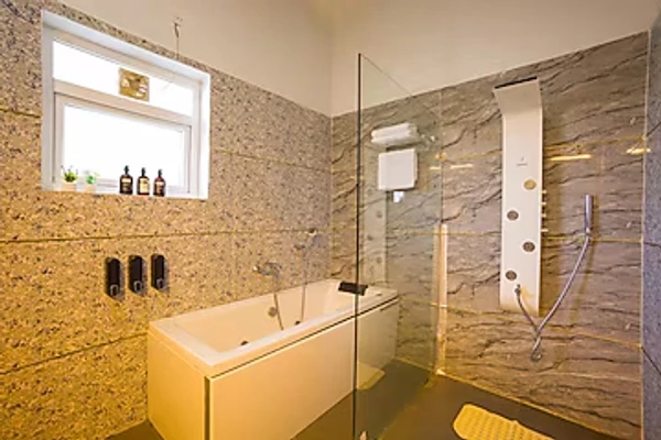 hotel with party hall in manesar, gurugram - elivaas aarul farm 4 bhk villa with pvt pool, gazebo & game zone