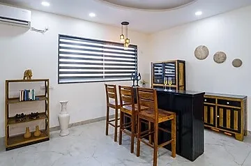 hotel with gym in bhora kalan, gurugram - elivaas adhiva retreat 5 bhk farmhouse with private pool