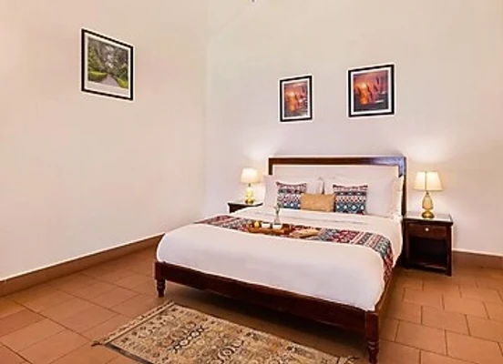 budget hotel in dhouj, gurugram - elivaas the aravalli reserve the bliss 3 bhk villa with pvt pool & jacuzzi