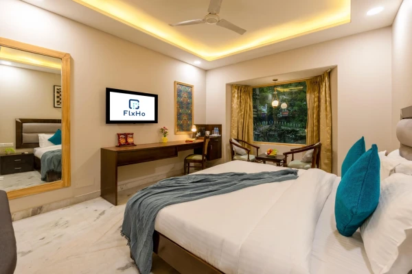 family hotel with pool in dlf phase 1, gurugram - flxho tribe - bespoke hotel