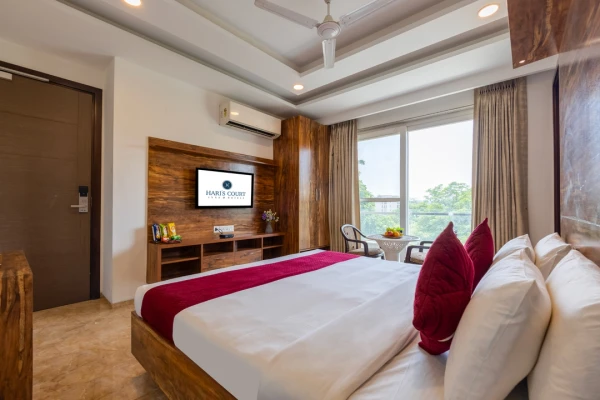 hotel in dlf phase 3, gurugram for family - haris court cyber city